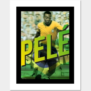 Pele 1958, the best player in the world Posters and Art